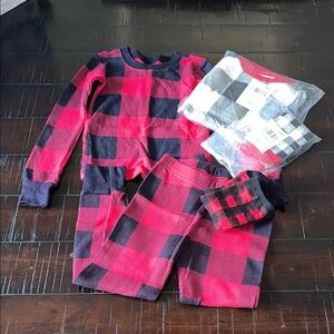 The Children’s place kids Pajamas plaid Matching Christmas Pajamas